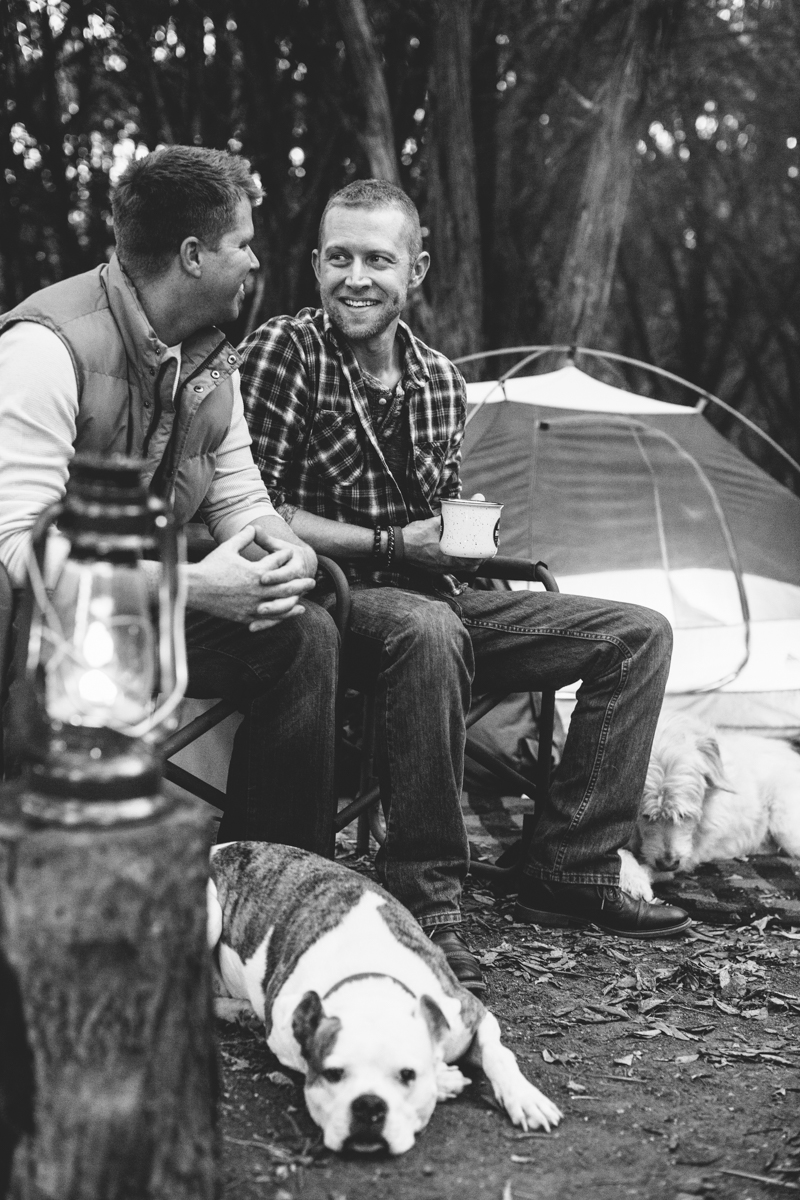 Gay Camping Engagement Dallas