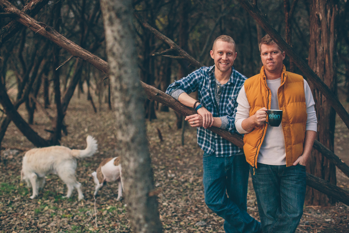 Gay Camping Engagement Dallas