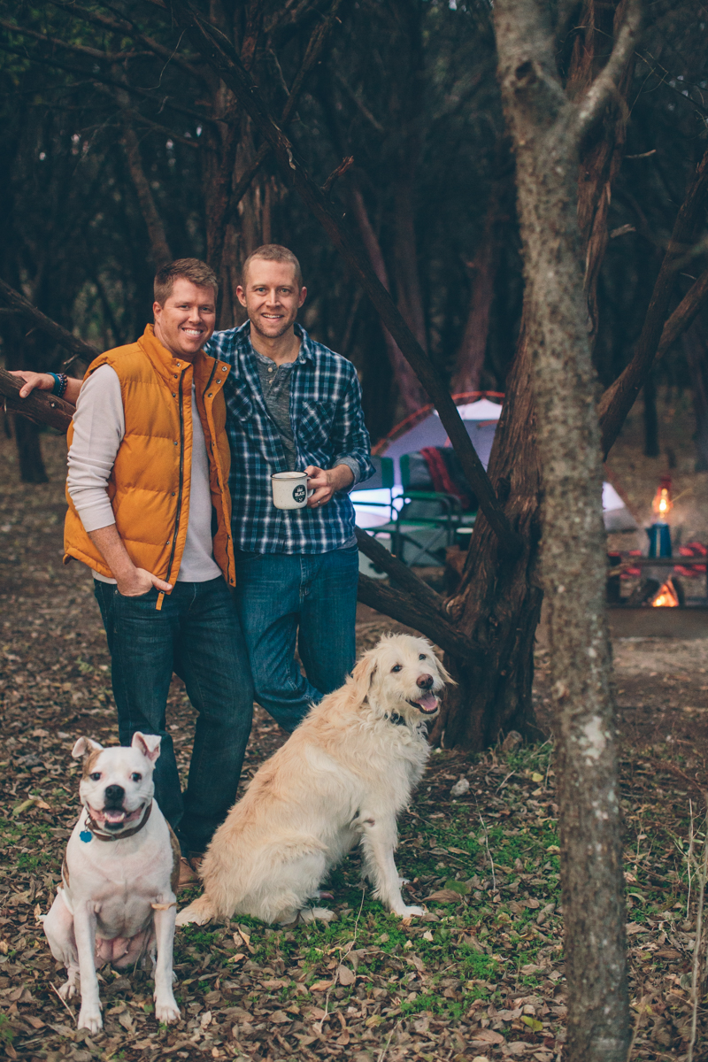 Gay Camping Engagement Dallas