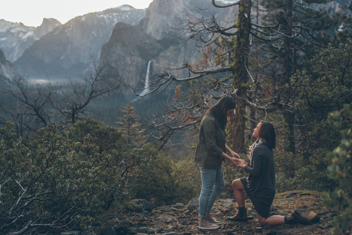 YOSEMITE LESBIAN ENGAGEMENT Steph Grant