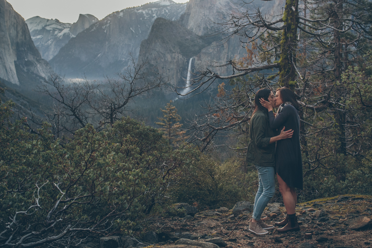 YOSEMITE LESBIAN ENGAGEMENT Steph Grant