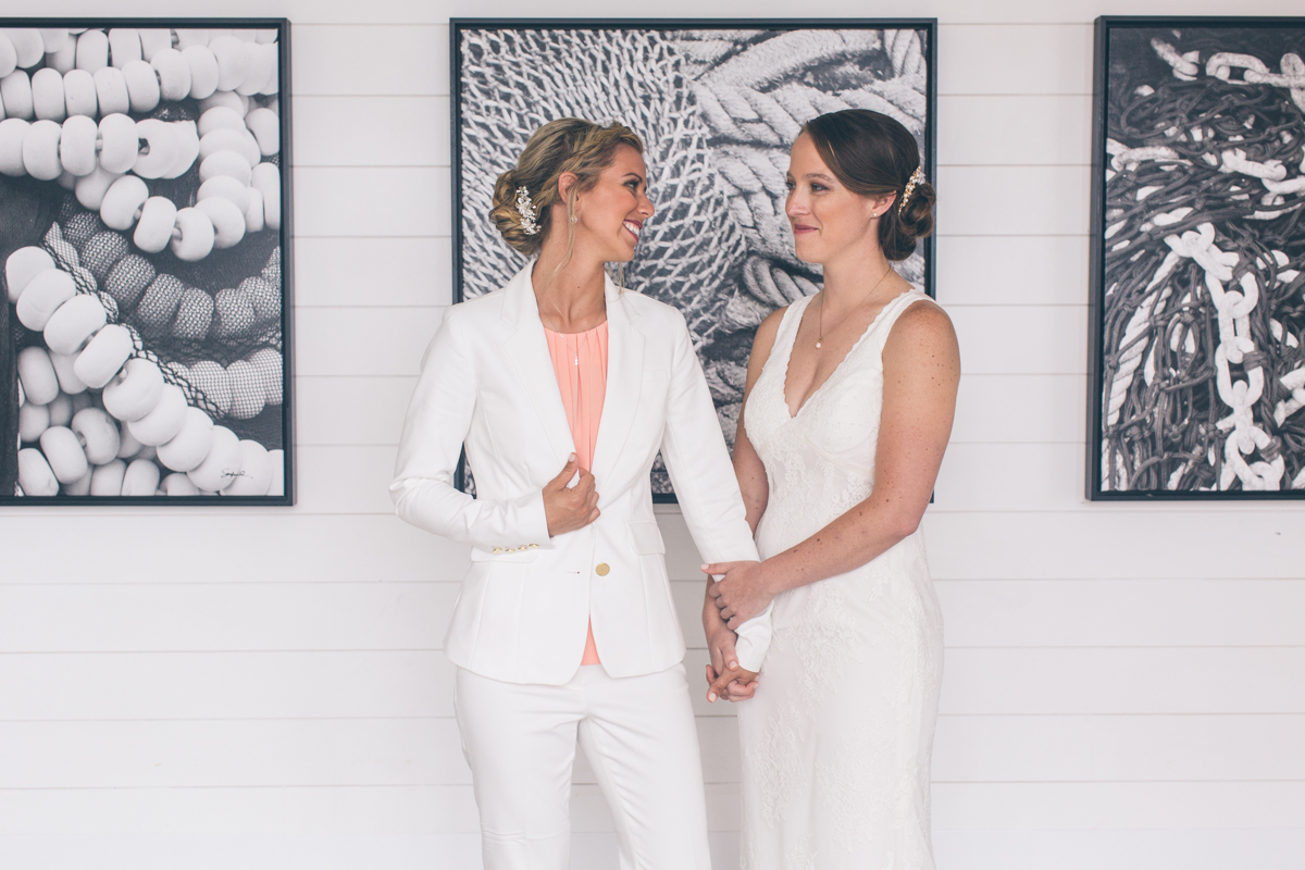 PENSACOLA BEACH LESBIAN WEDDING by Steph Grant Photography