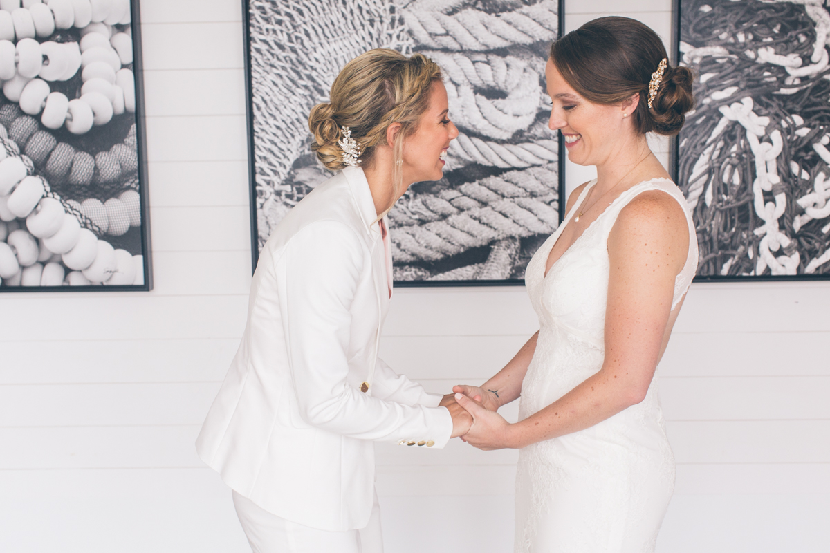 PENSACOLA BEACH LESBIAN WEDDING by Steph Grant Photography