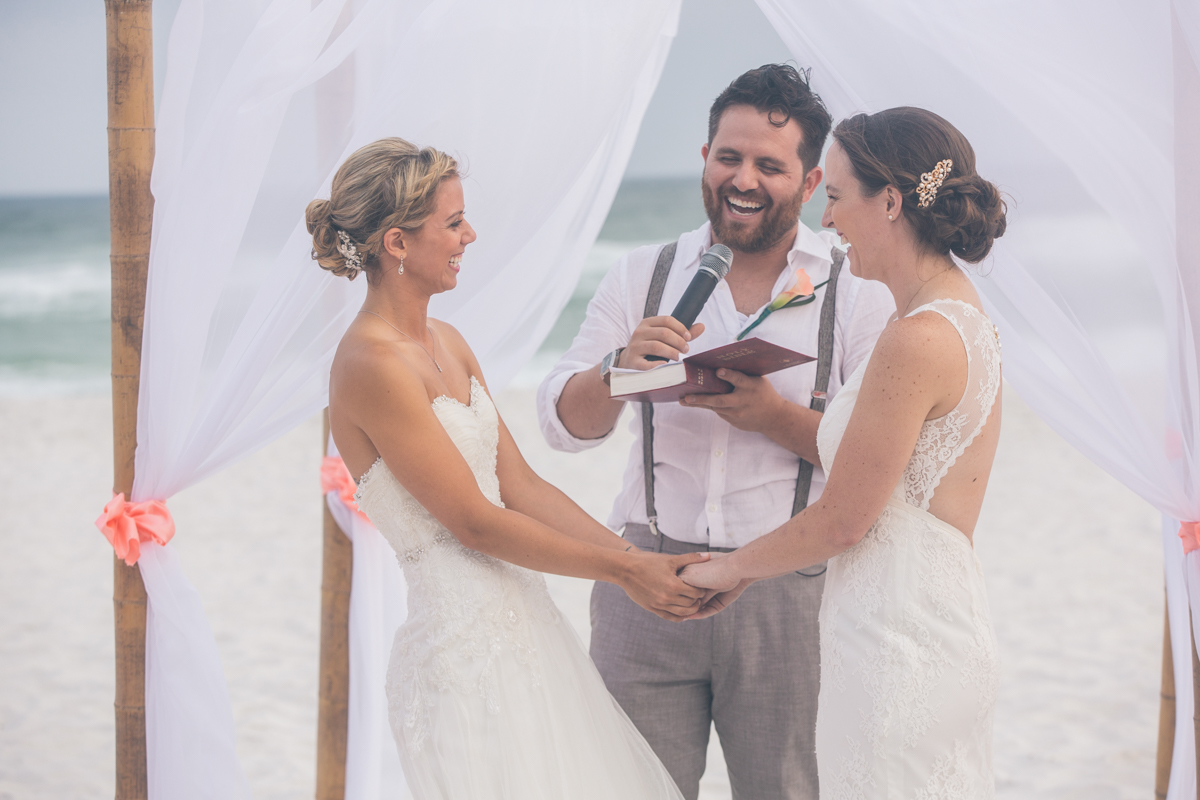 PENSACOLA BEACH LESBIAN WEDDING by Steph Grant Photography