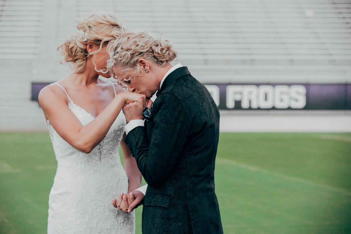 Whitney Lindsey Tcu Lesbian Wedding Steph Grant Photography 5532