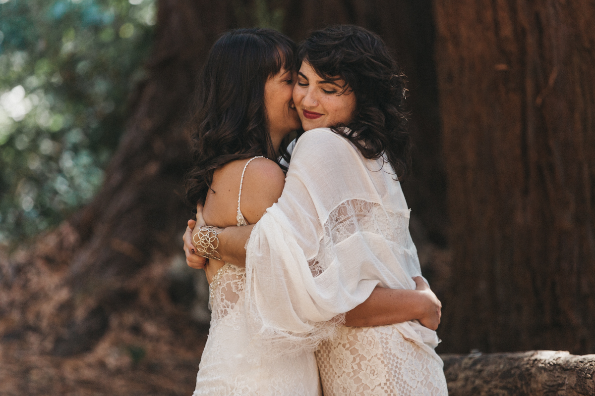 Intimate San Francisco Lesbian Wedding