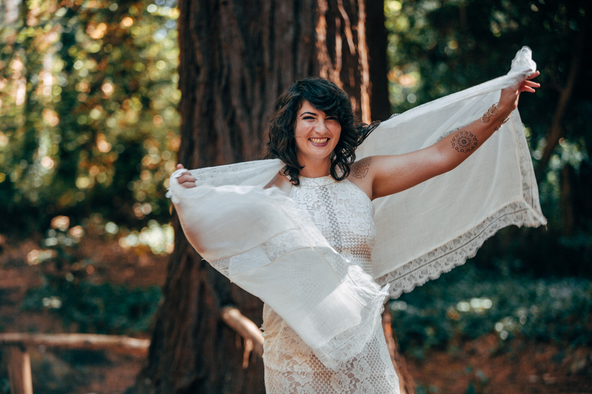 Intimate San Francisco Lesbian Wedding