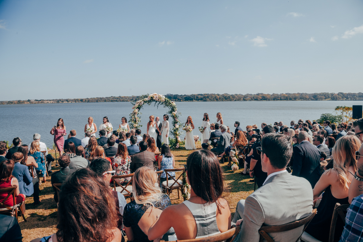 White Rock Lake LGBTQ Brunch Wedding