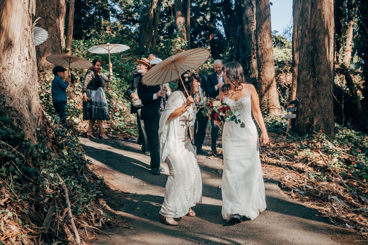 Intimate San Francisco Lesbian Wedding Steph Grant