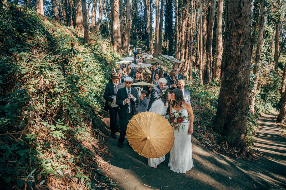 Intimate San Francisco Lesbian Wedding Steph Grant