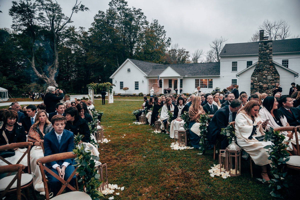 Fall Berkshires Lesbian Wedding Katie Brenny