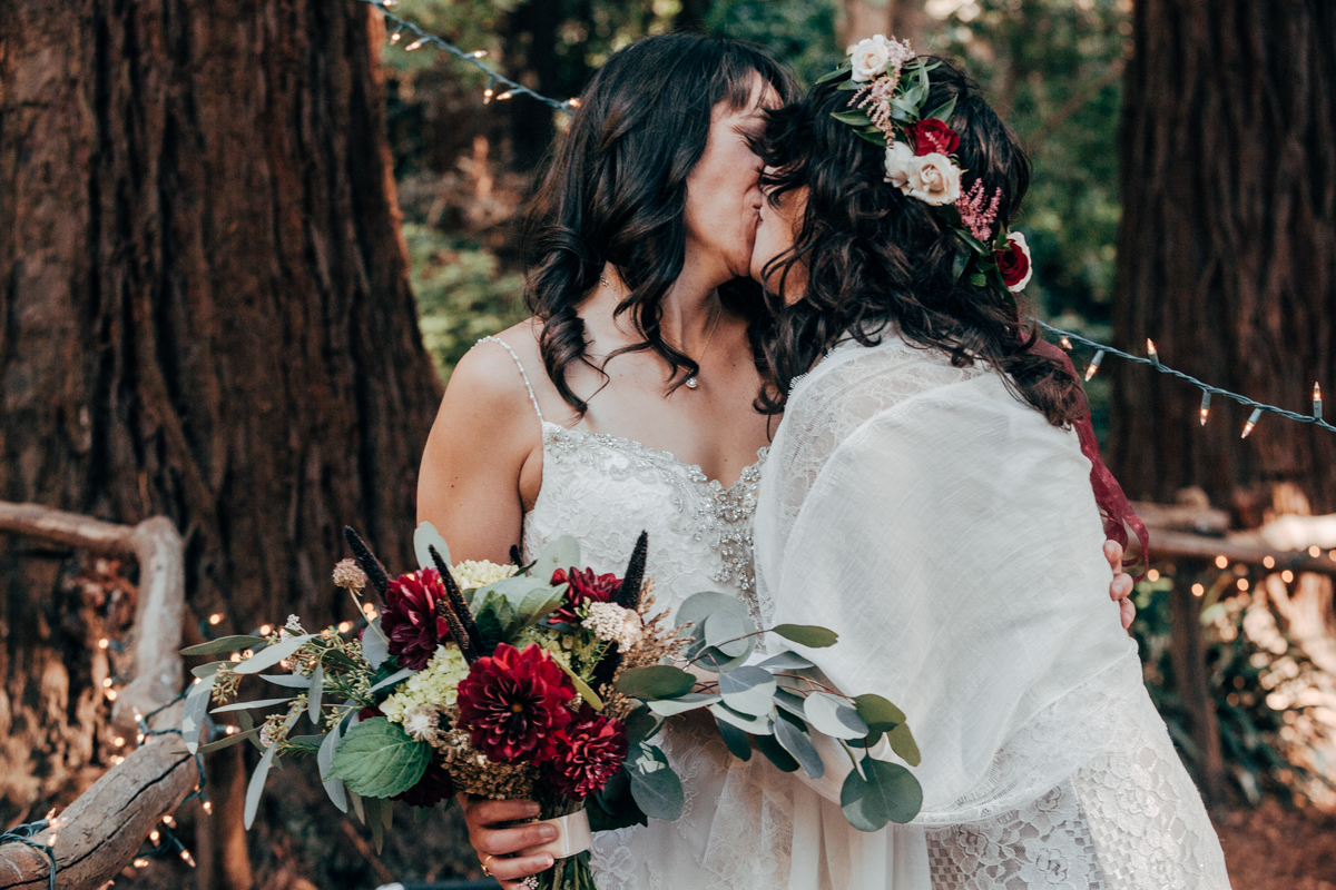 Intimate San Francisco Lesbian Wedding