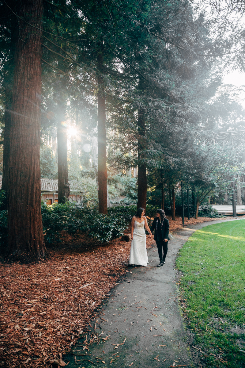 Intimate San Francisco Lesbian Wedding