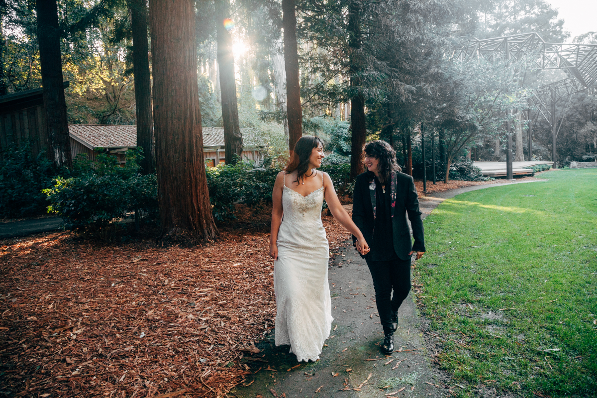 Intimate San Francisco Lesbian Wedding