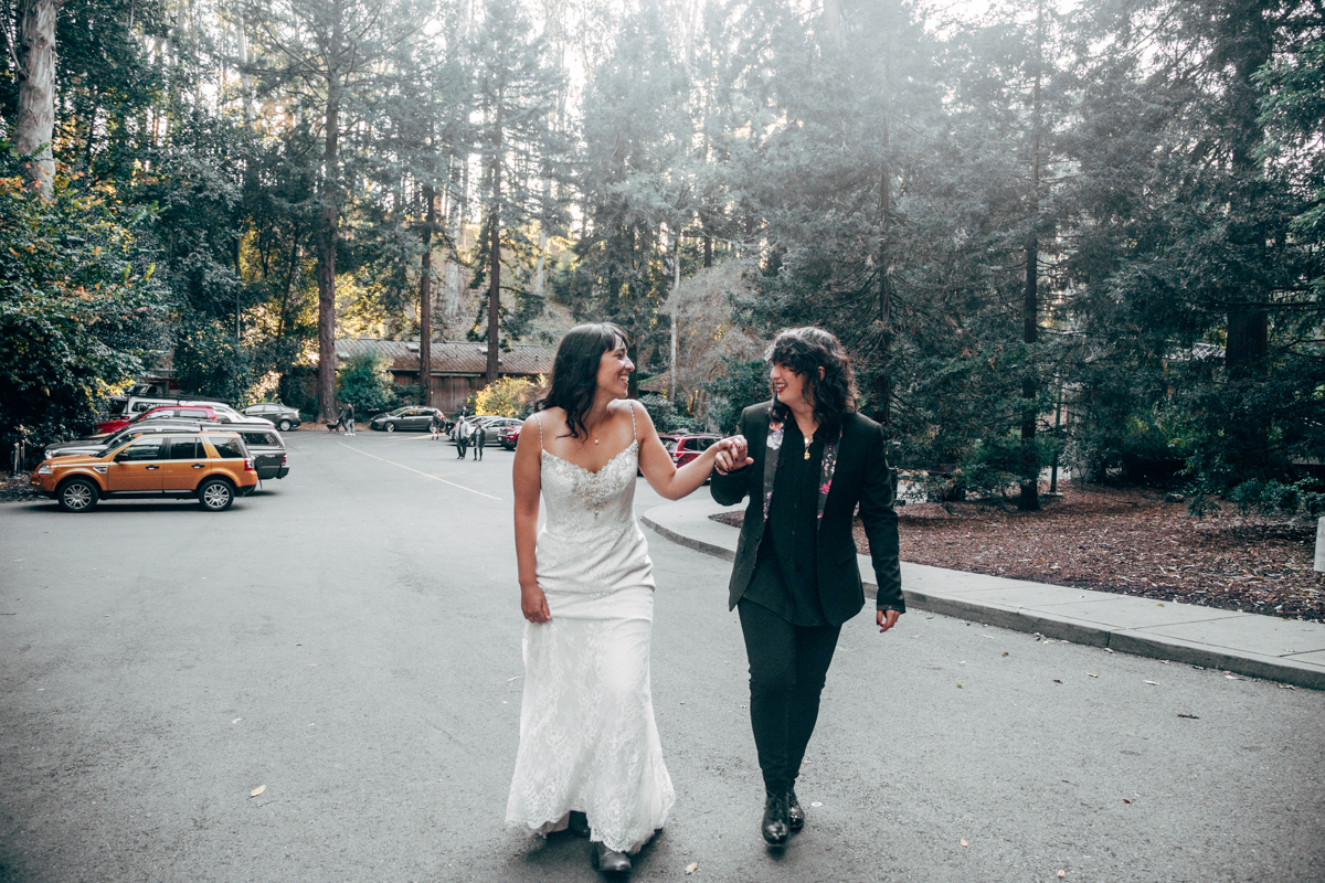 Intimate San Francisco Lesbian Wedding