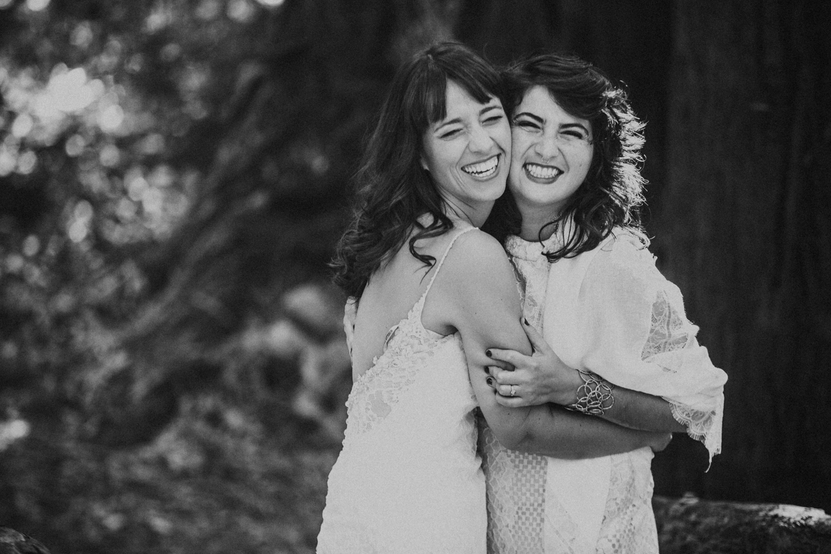 Intimate San Francisco Lesbian Wedding