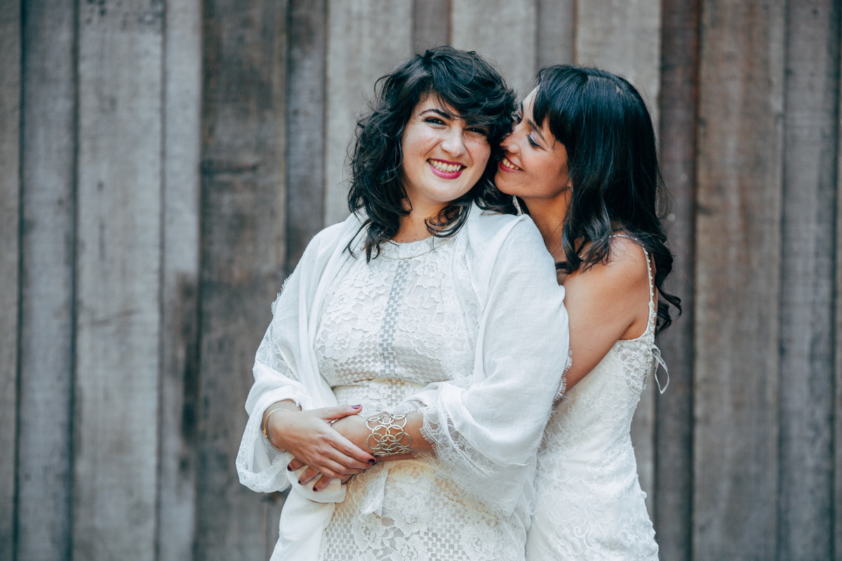 Intimate San Francisco Lesbian Wedding