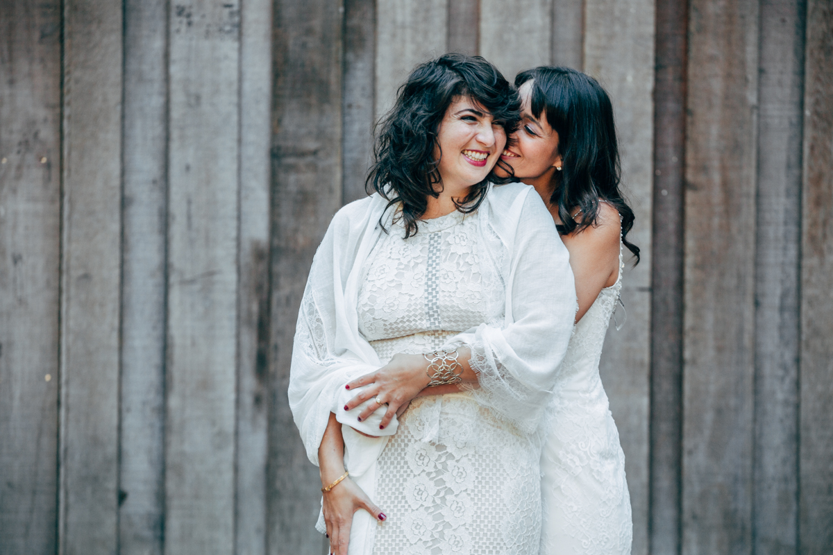 Intimate San Francisco Lesbian Wedding