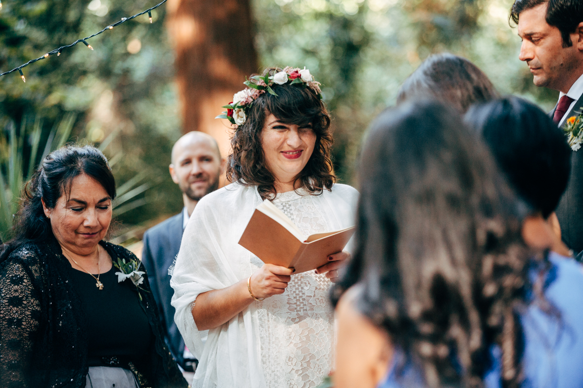 Intimate San Francisco Lesbian Wedding Steph Grant