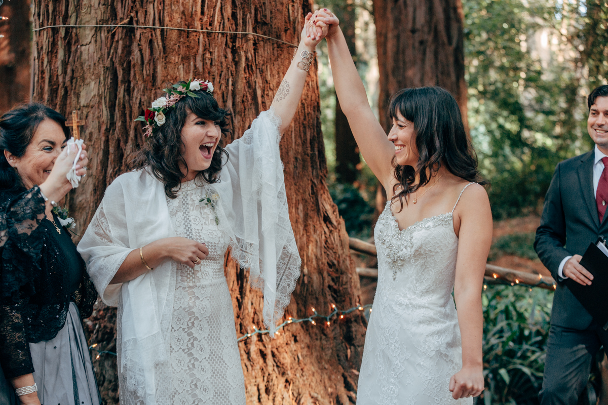 Intimate San Francisco Lesbian Wedding Steph Grant