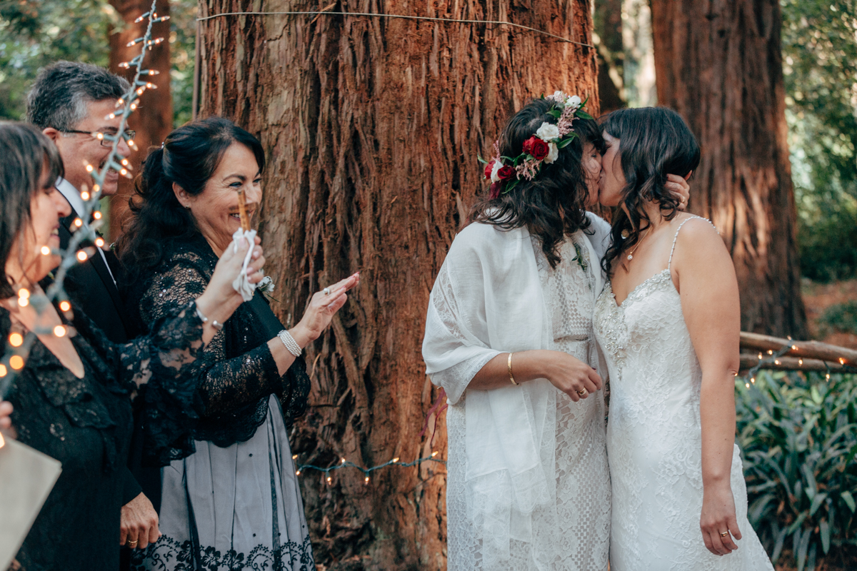 Intimate San Francisco Lesbian Wedding Steph Grant