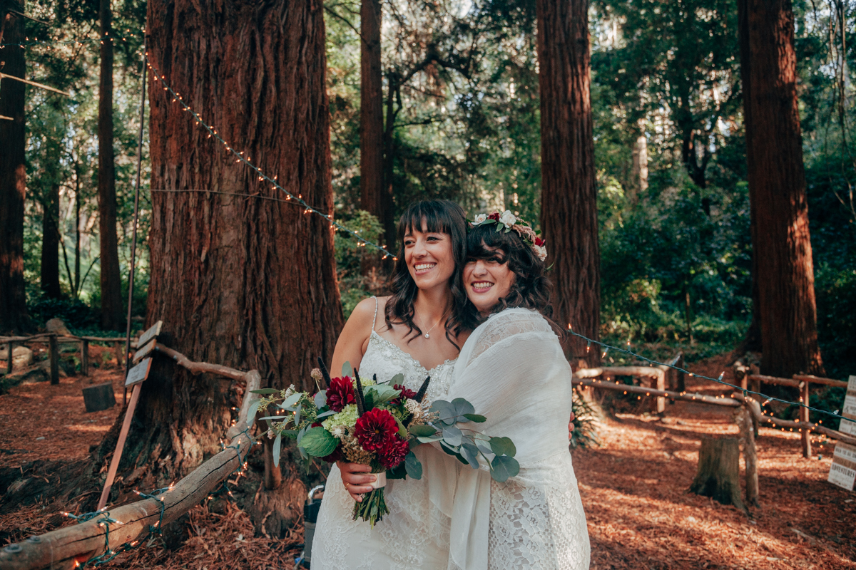 Intimate San Francisco Lesbian Wedding