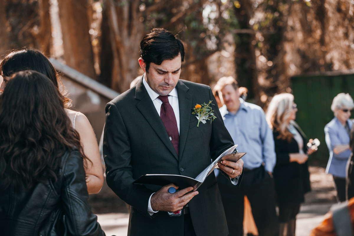 Intimate San Francisco Lesbian Wedding Steph Grant