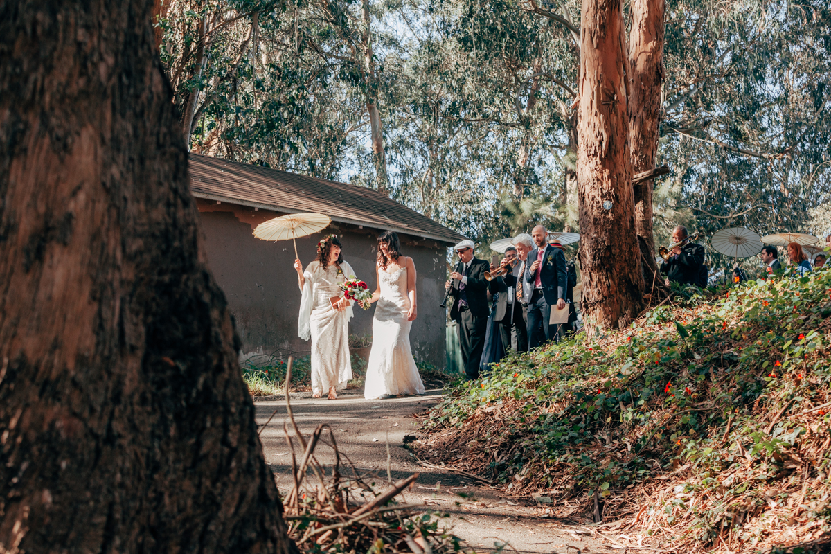 Intimate San Francisco Lesbian Wedding Steph Grant