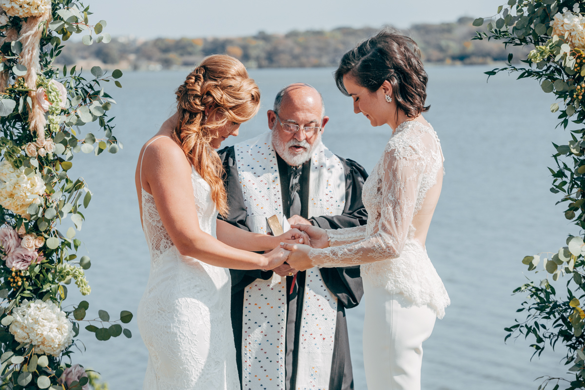 White Rock Lake LGBTQ Brunch Wedding