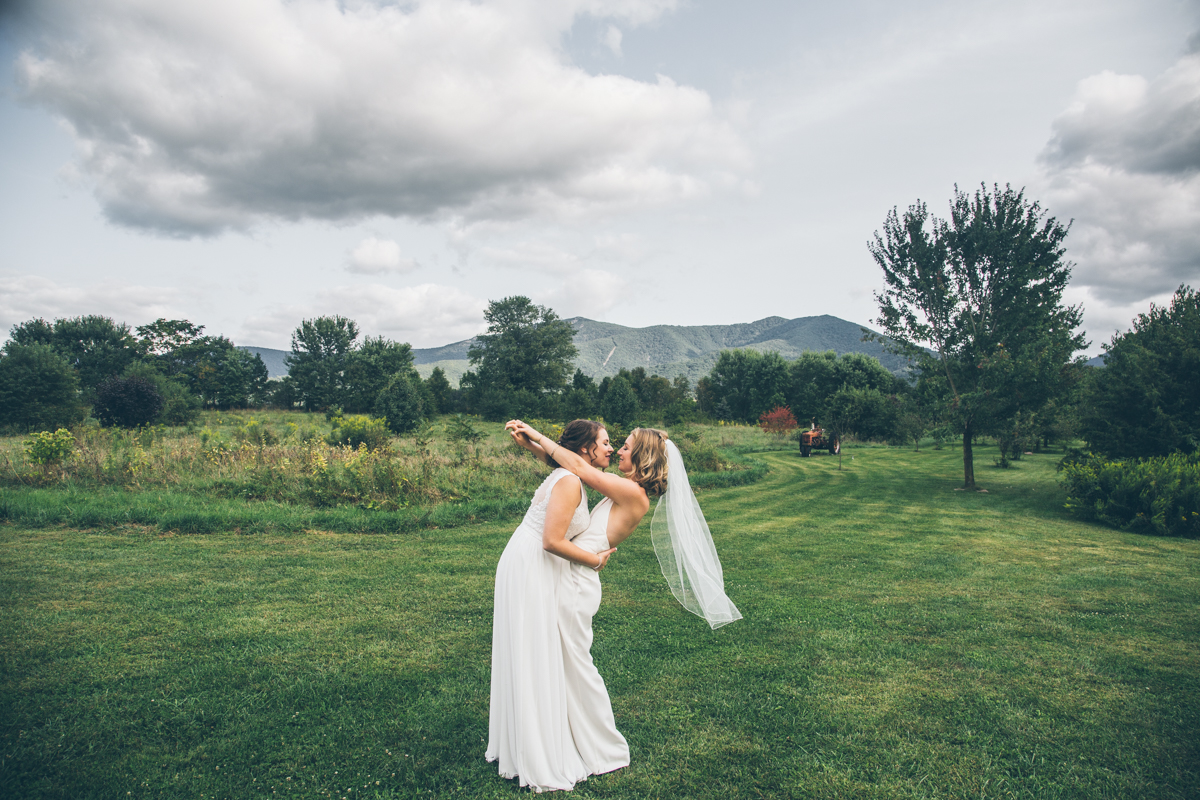 Khimaira Farms Virginia Lesbian Wedding Steph Grant