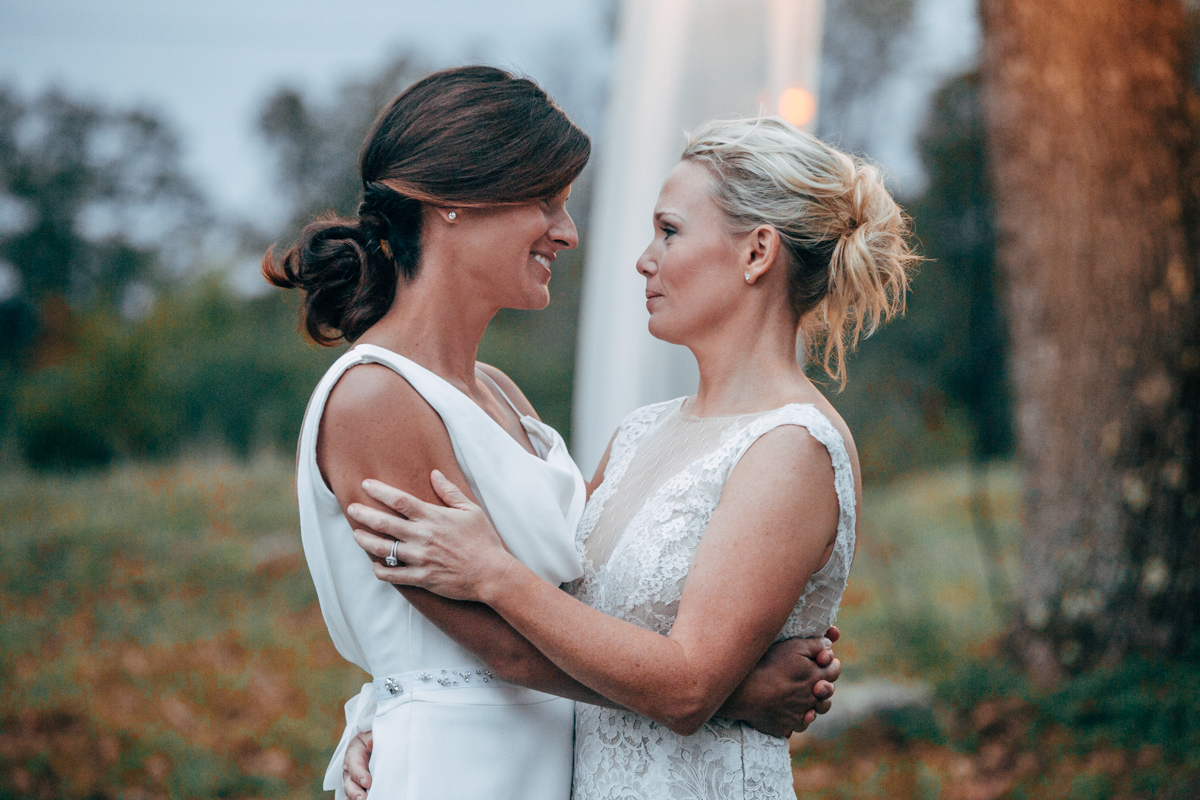 Fall Berkshires Lesbian Wedding Katie Brenny