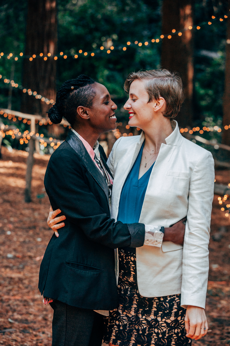 Intimate San Francisco Lesbian Wedding