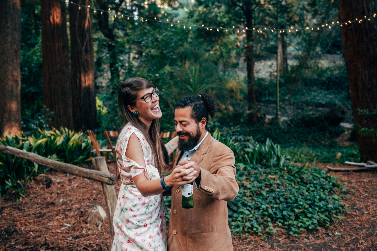 Intimate San Francisco Lesbian Wedding