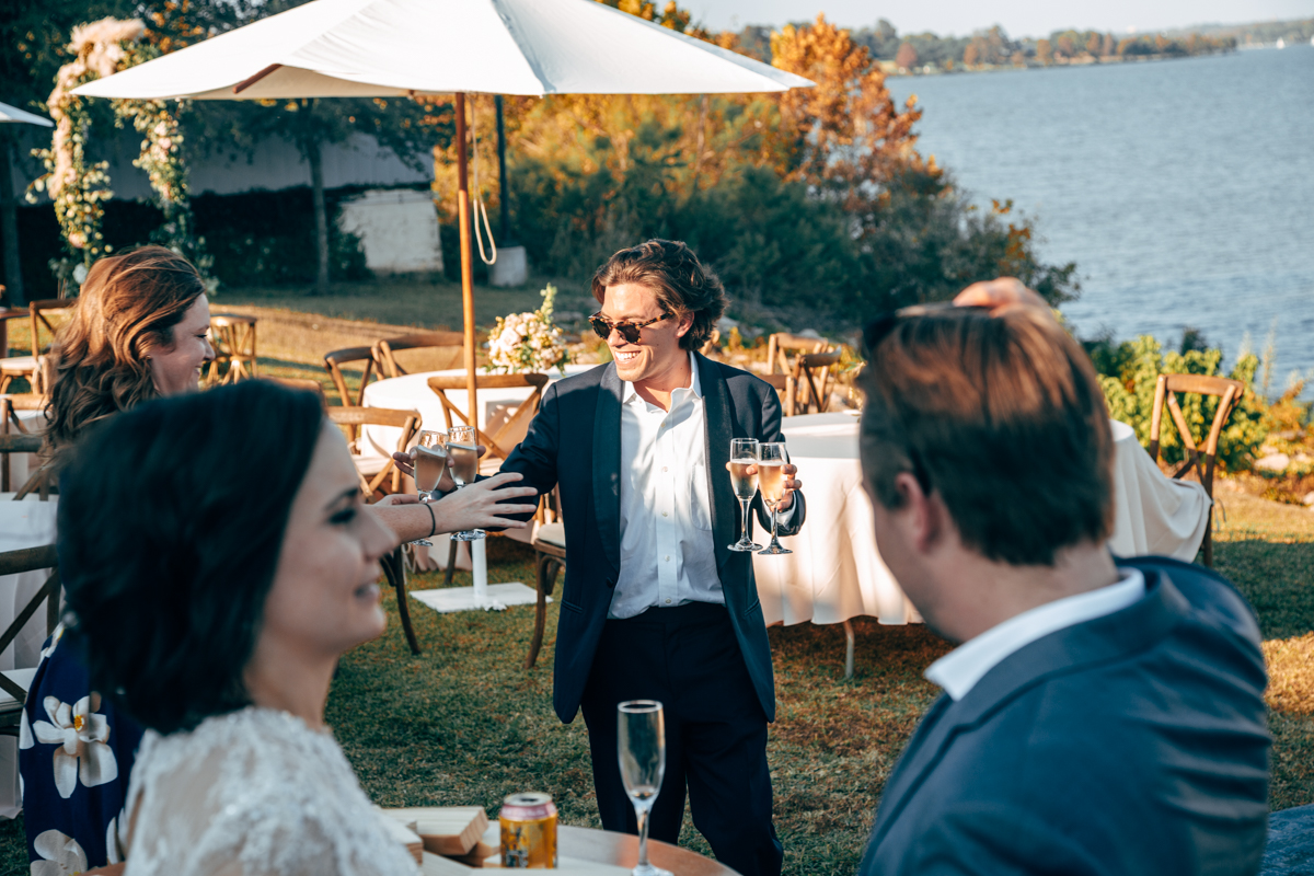 White Rock Lake LGBTQ Brunch Wedding