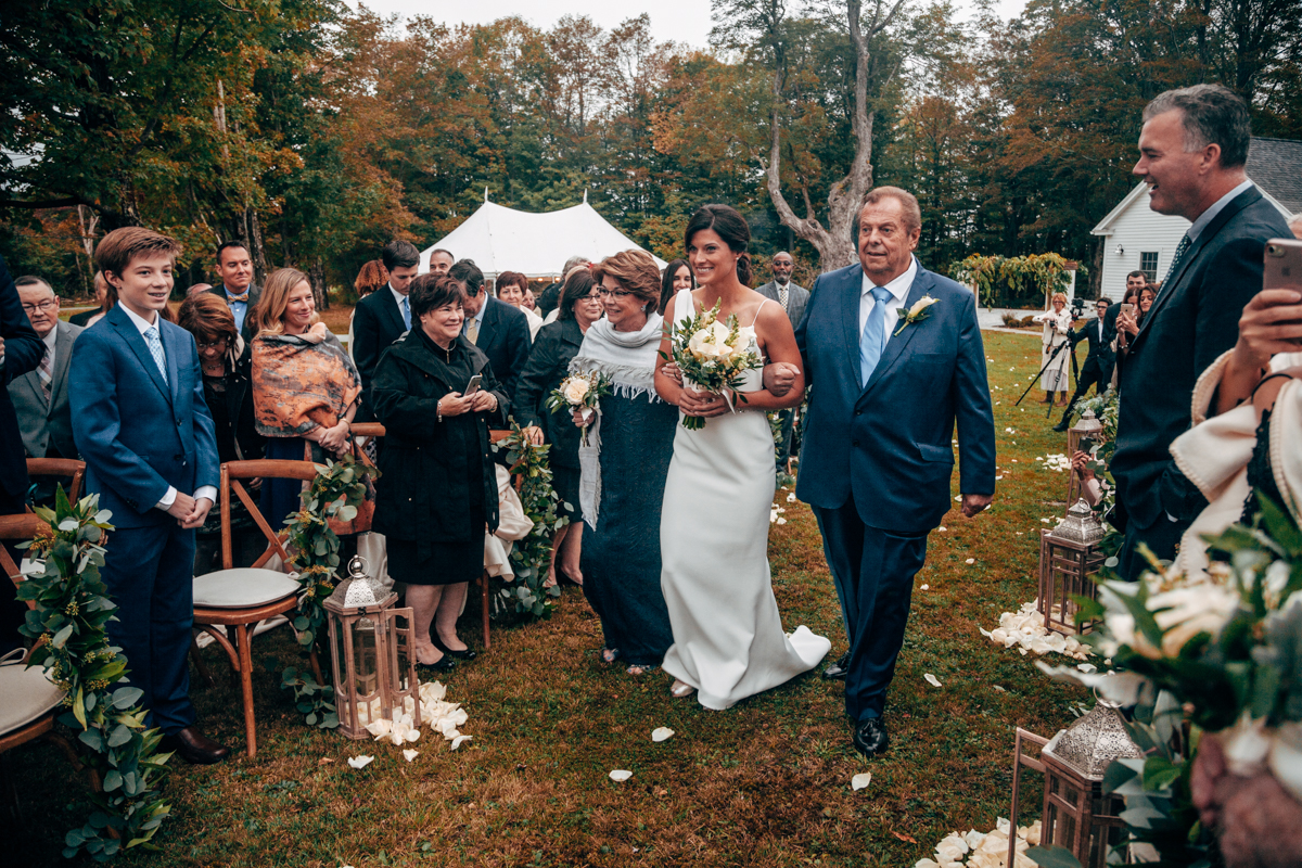 Fall Berkshires Lesbian Wedding Katie Brenny