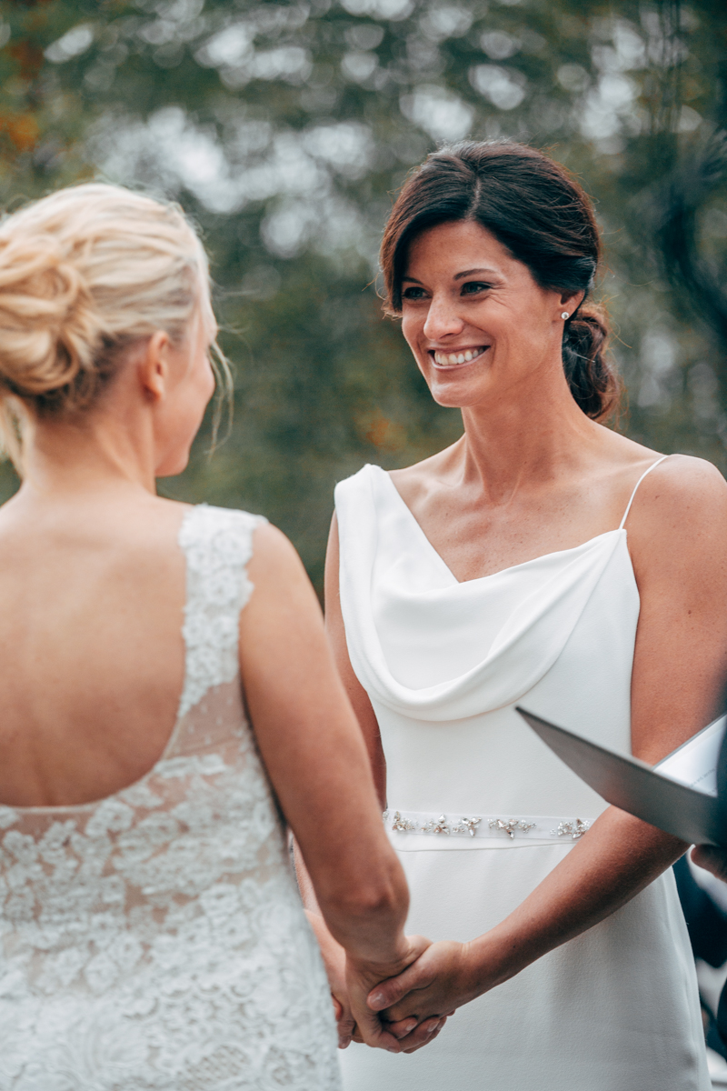 Fall Berkshires Lesbian Wedding Katie Brenny