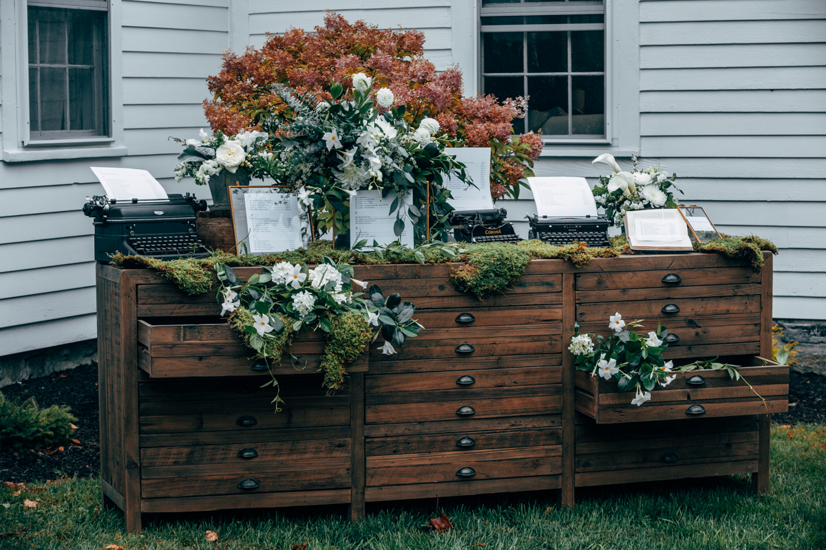 Fall Berkshires Lesbian Wedding Katie Brenny