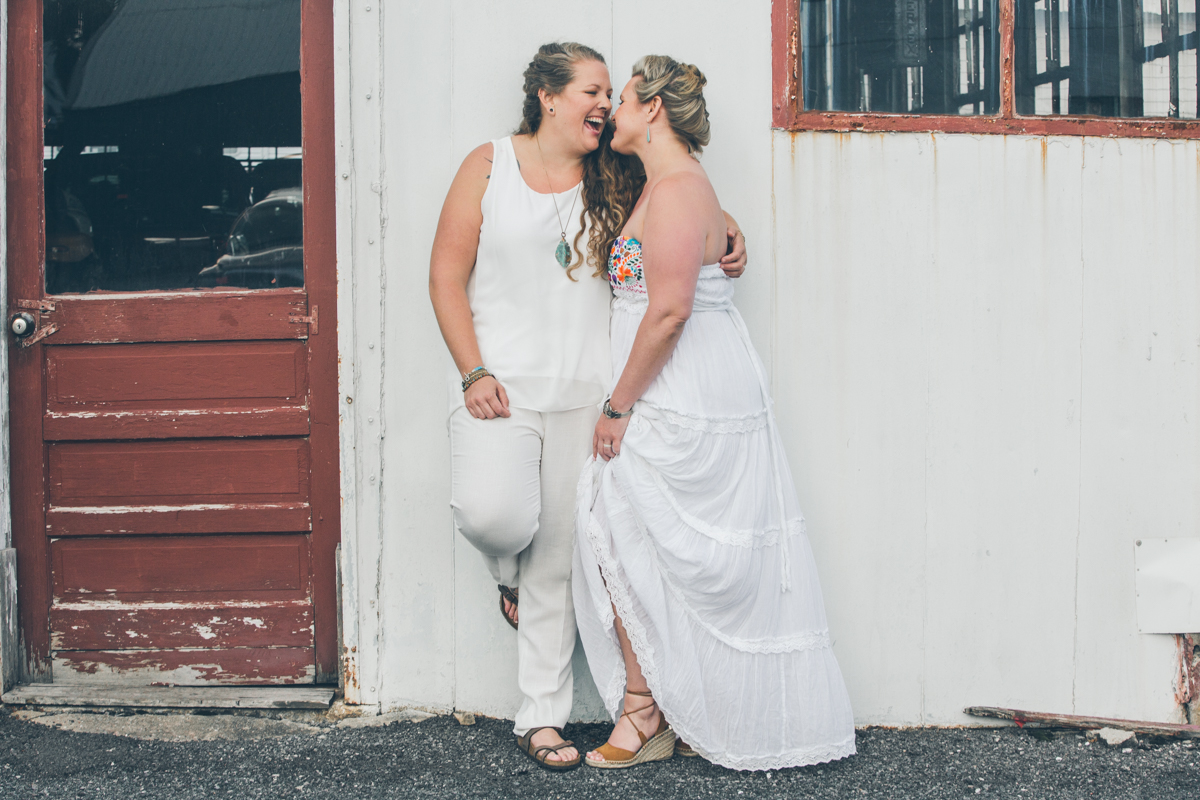 Intimate West Virginia Lesbian Wedding Steph Grant