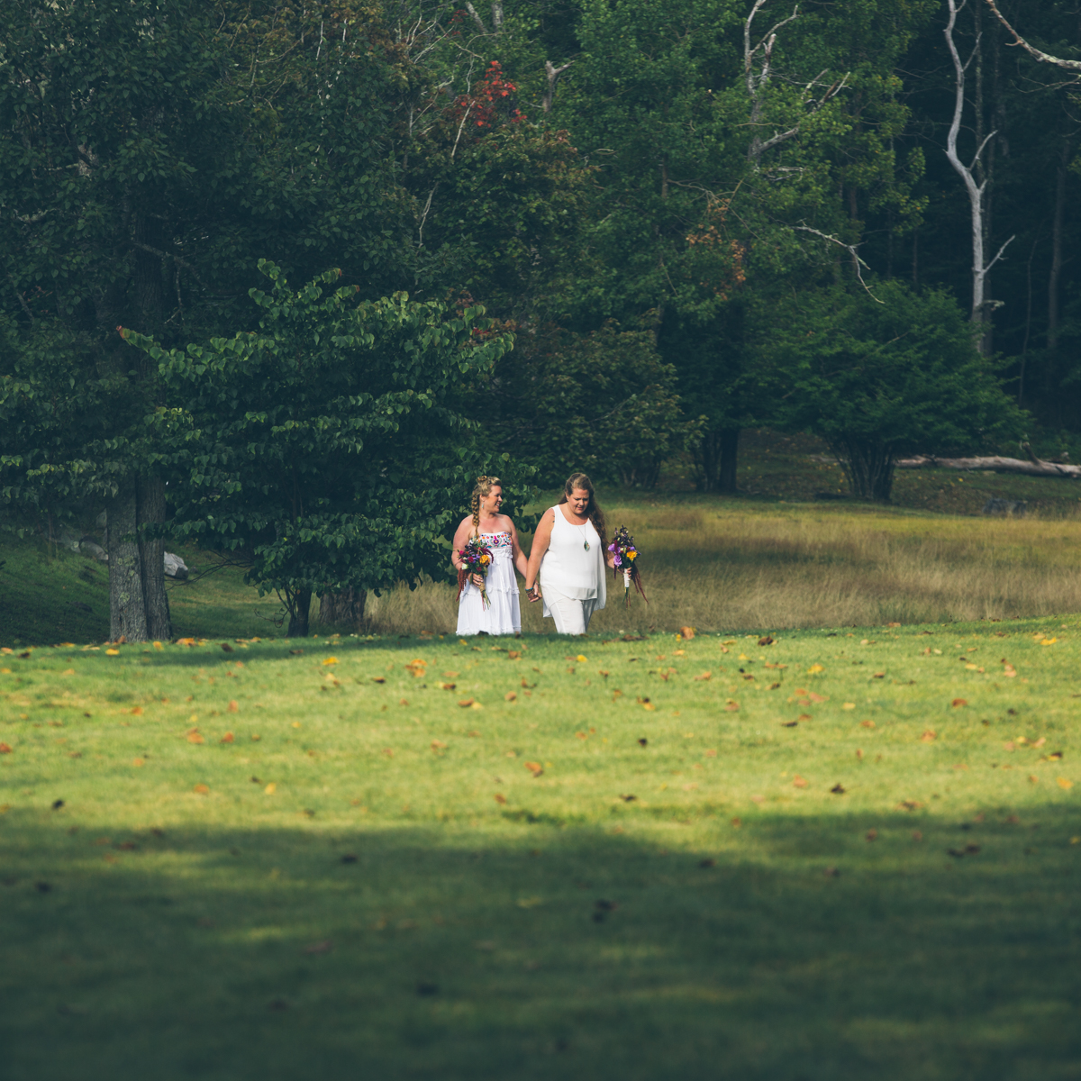 Intimate West Virginia Lesbian Wedding Steph Grant