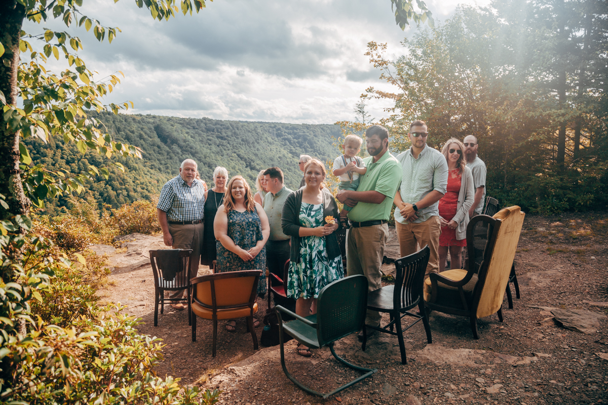 Intimate West Virginia Lesbian Wedding Steph Grant