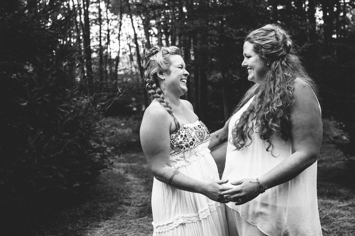 Intimate West Virginia Lesbian Wedding Steph Grant