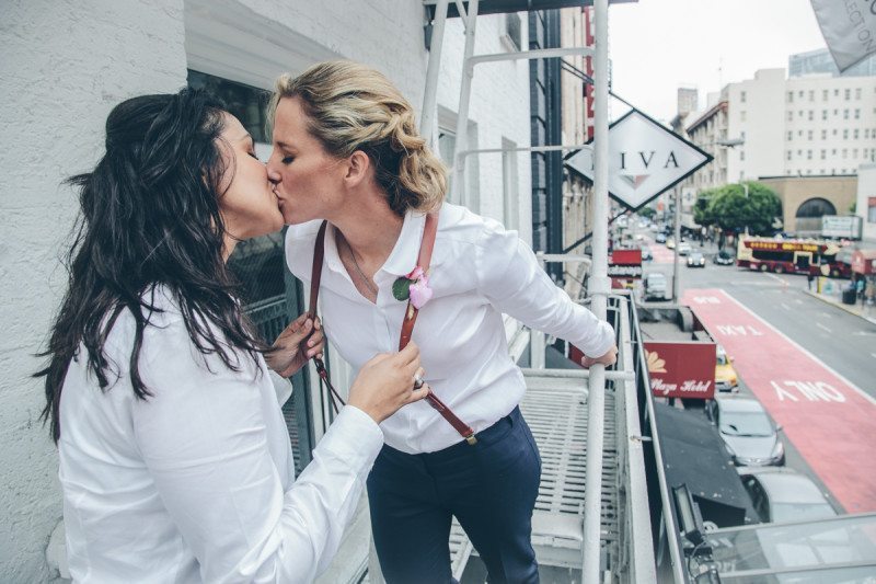 lesbian wedding san franscisco