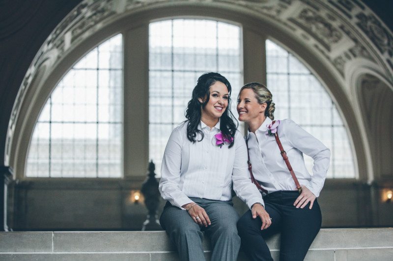 lesbian wedding san franscisco