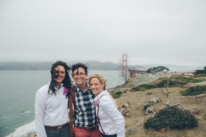 lesbian wedding san francisco Steph Grant