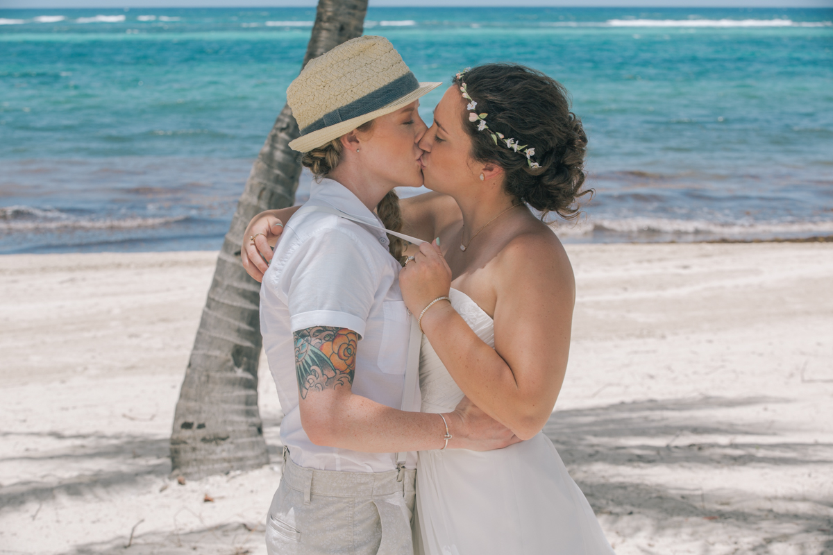 St. Croix Lesbian Wedding Steph Grant