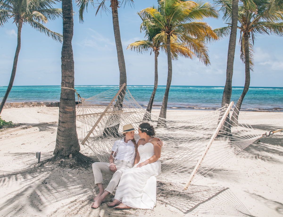 St. Croix Lesbian Wedding Steph Grant