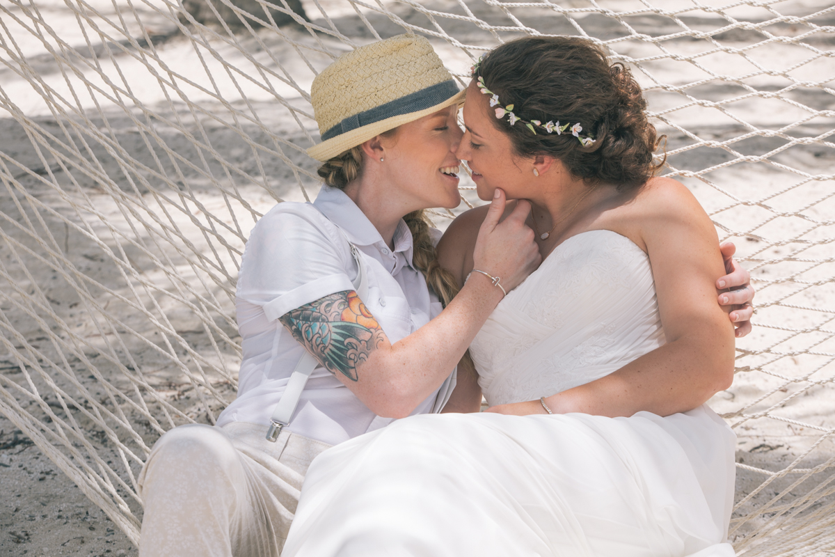 St. Croix Lesbian Wedding Steph Grant