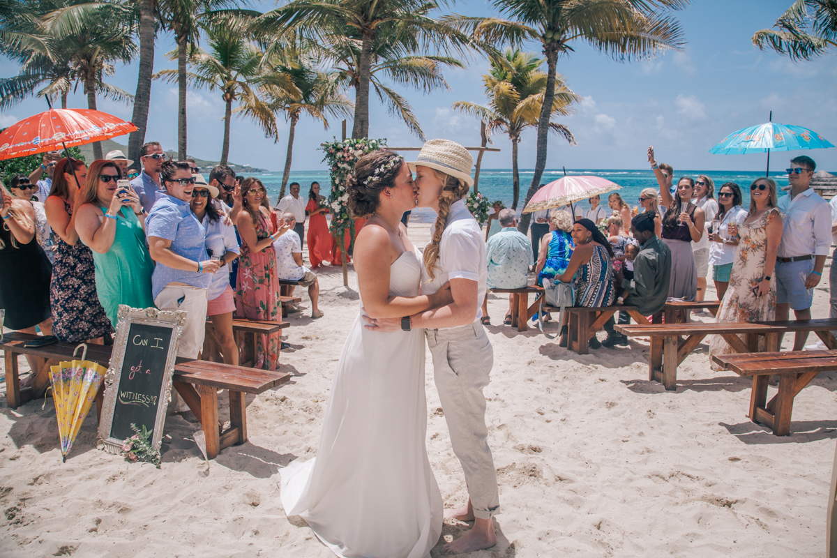 St. Croix Lesbian Wedding Steph Grant