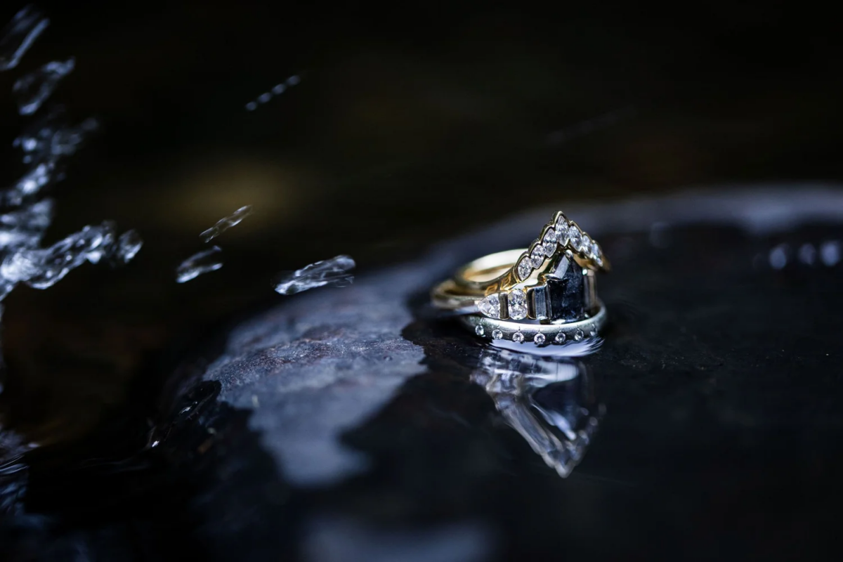 Wedding Rings PORTLAND OR QUEER WATERFALL PROPOSAL by Steph Grant Photography