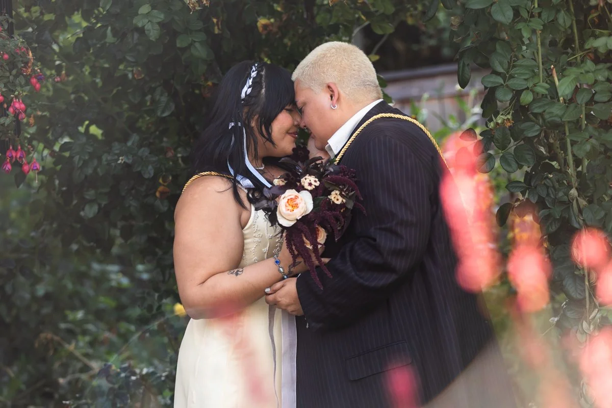 BIG QUEER WEDDING PORTLAND, OR steph grant